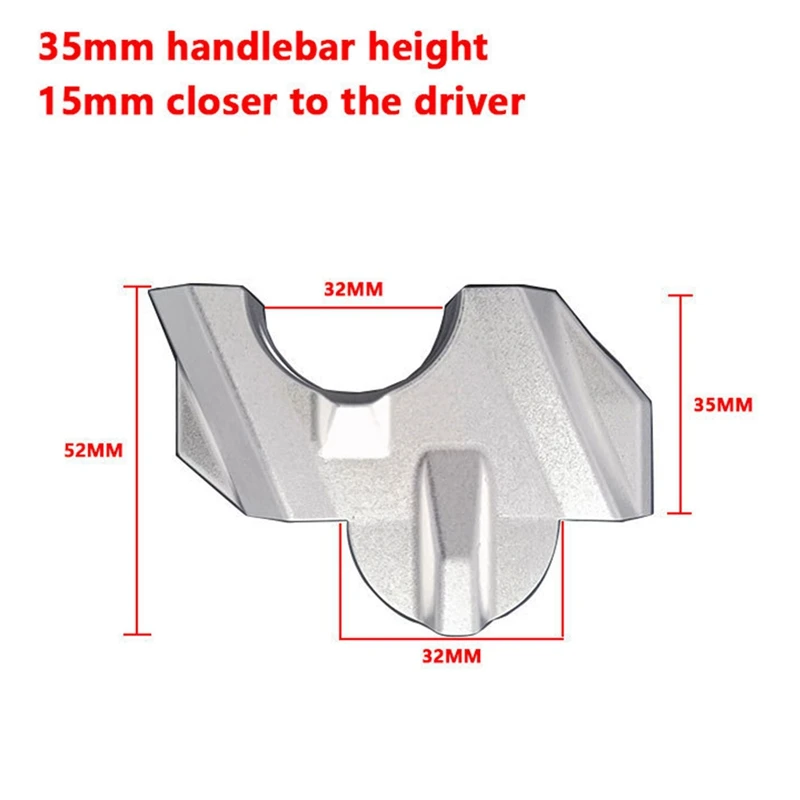 Мотоциклетные аксессуары CNC 32 мм переходники для руля зажим адаптер для-BMW S1000R S 1000