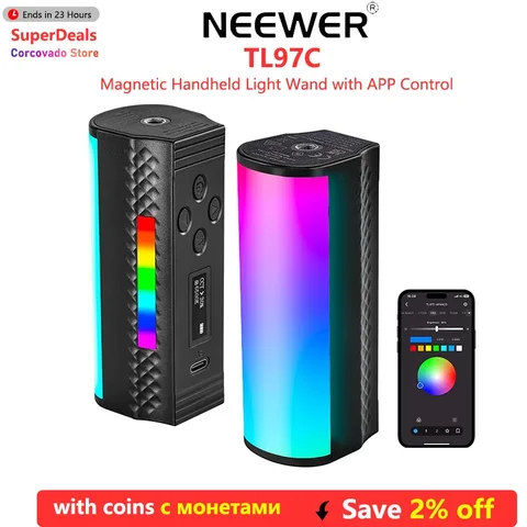 NEEWER TL97C RGB Ручная светодиодная палочка