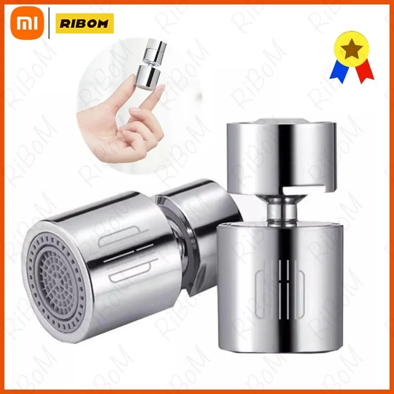 

New Xiaomi Diiib Dabai 2 Modes Water Saving Faucet Aerator Water Tap Nozzle Filter Splash-proof Faucets Bubbler Kitchen Bathroom