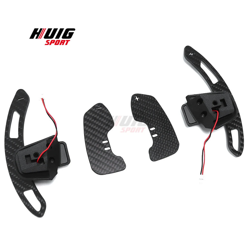 Для VW Golf 8 MK8 GTI/R/R line 2021-2023 Сменная карбоновая магнитная лопатка переключения