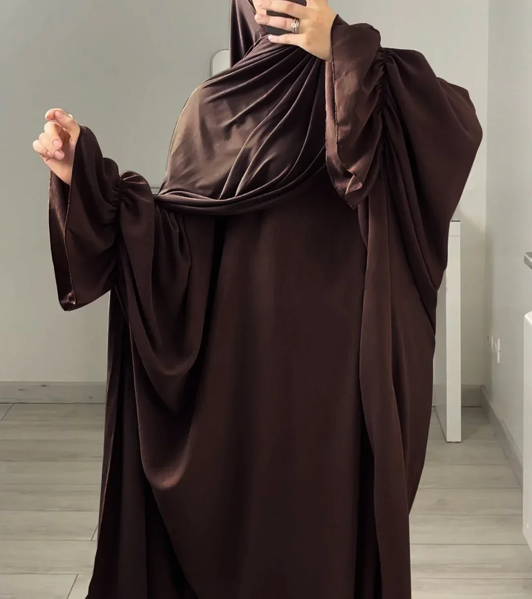 Молитвенная турецкая исламская одежда Рамадан Абая Кафтан халат джилбаб Дубай