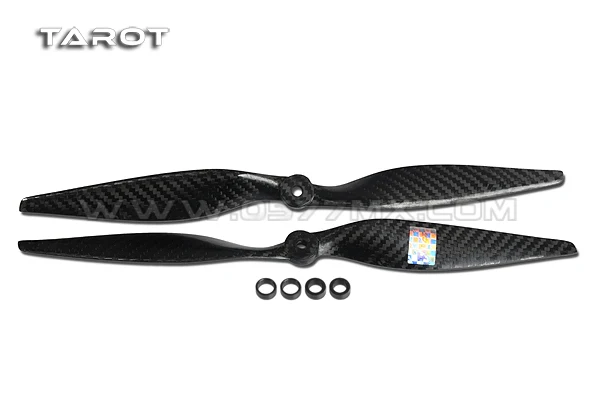 

TAROT 1260 12 Inch Highly Efficient Carbon Fiber Propeller CCW/CW 1 Pair TL2809