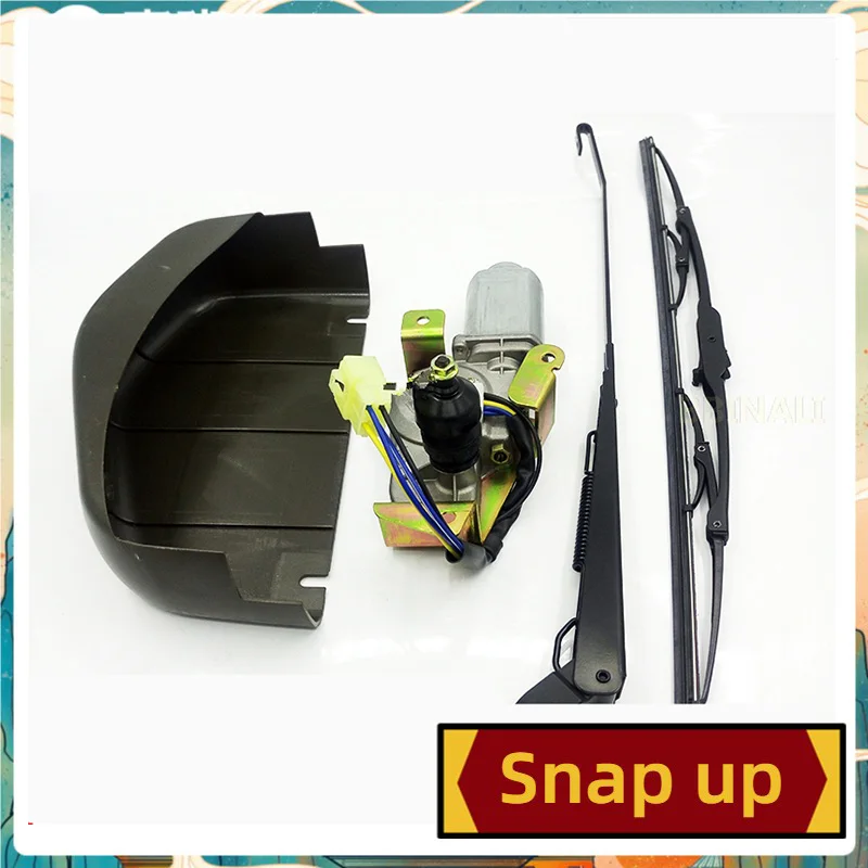 

Excavator wiper motor wiper arm is applicable to DOOSAN DH DX DAEWOO 150/215/220/225/300/420-5-7-9 excavator accessories