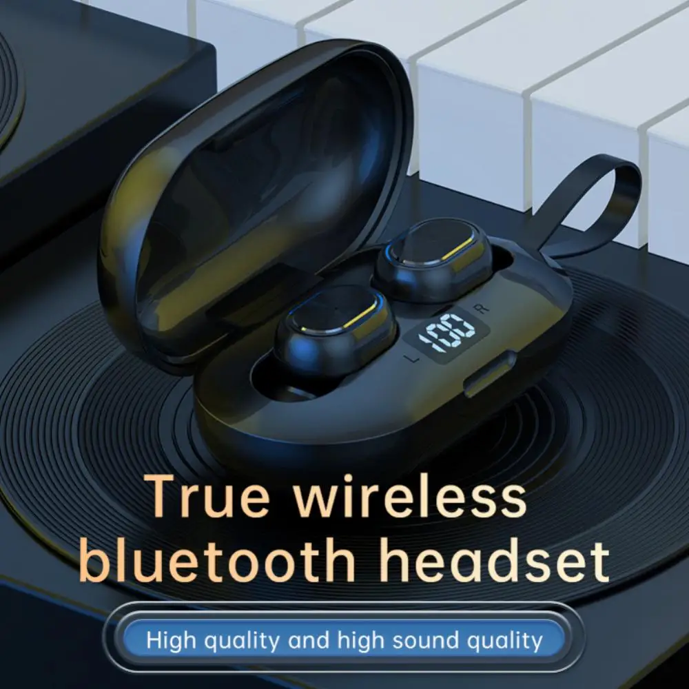 

Tws Headset Noise Reduction Waterproof Wireless Earphones Led Display With Microphone Bluetooth 5.0 Earbuds Bluetooth Headphone