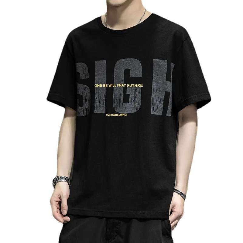 

ZNG 2020 summer new short-sleeved men's slim cotton brand clothing short-sleeved four-color