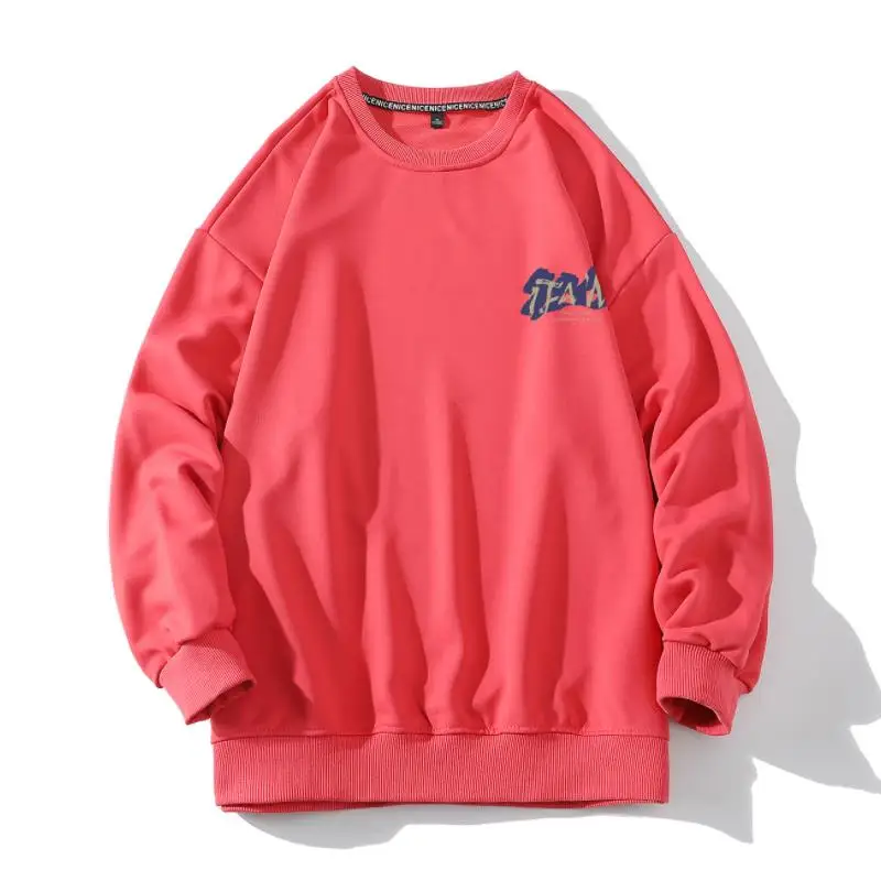 

The 2023 Fashion Hoodie Autumn Korean Popular Graffiti Print Baggy Black Sweatshirt Large Size