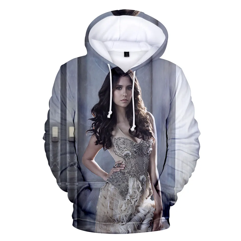 

The Vampire Diaries 3d Print Men/Women Hoodie Casual Oversized Pullovers Popular Sweatshirts Fashion Tops Trend Unisex New Coats