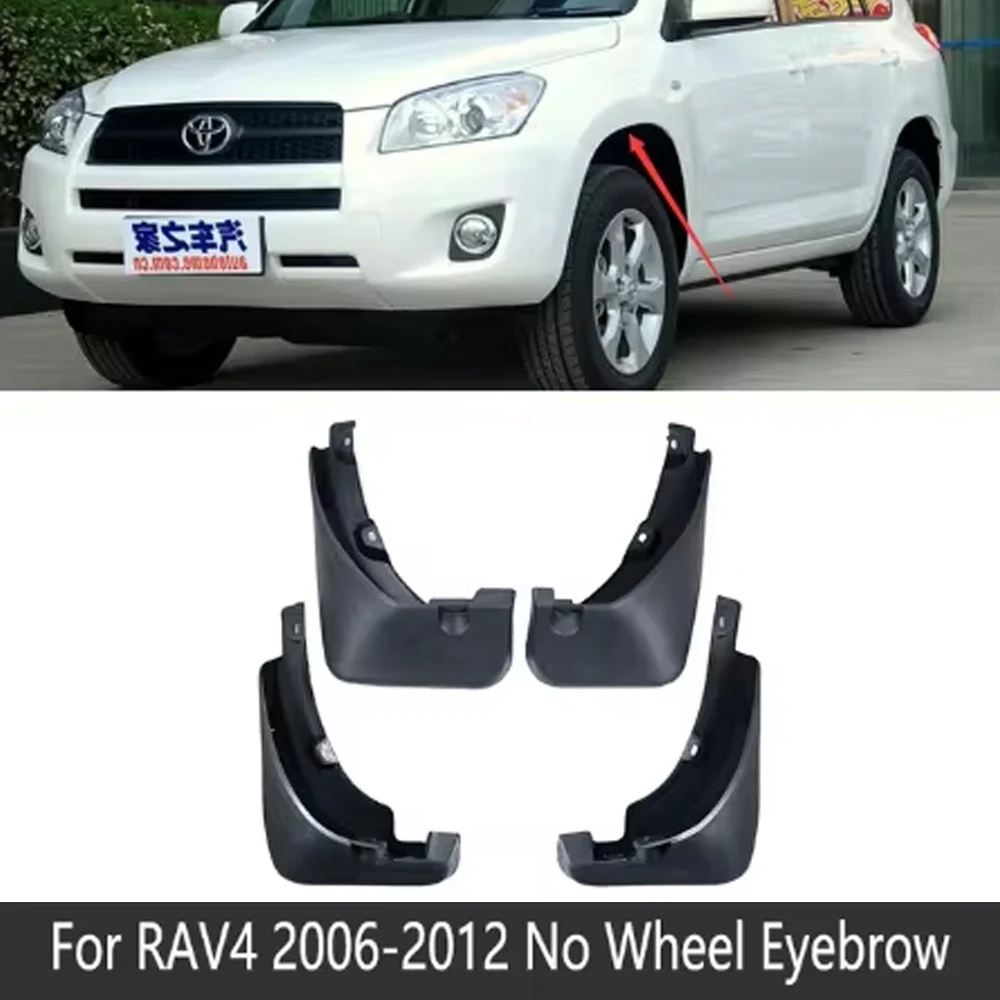

Брызговики для Toyota RAV4 2006 ~ 2012 XA30 2007 2008 2009 2010 2011, автомобильный аксессуар, брызговик, брызговик, запчасти для автомобиля, пылезащитные