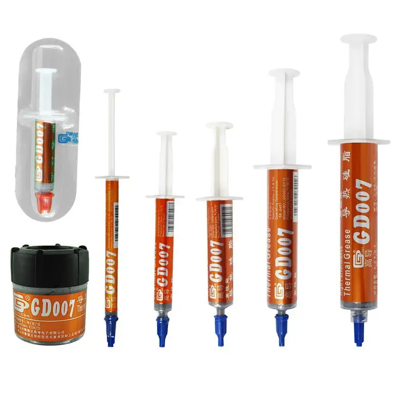 Thermal Conductive Grease Paste Silicone GD900/007 Heatsink High Performance Compound Grease CPU 3/5/7/15/30g 4.8/6.8/7.5W/M-K
