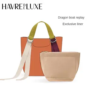 HAVREDELUXE Bag Organizer For Lv New Nano Speedy Bag Ultra-light Liner Bag  Storage Bag Middle Bag Compartment