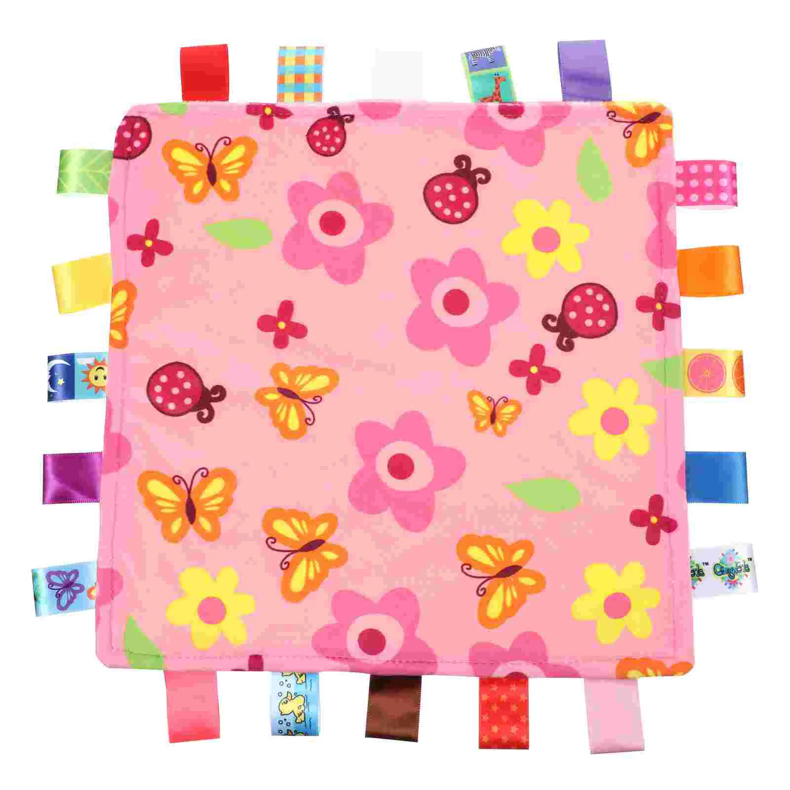 

Soft Toys Babies Soothing Towel Security Comforter Appease Tag Blanket Baby Tags Plush Taggy
