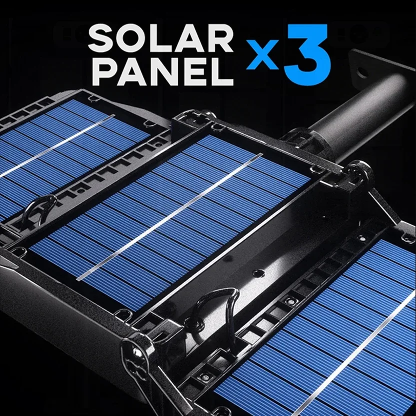 800 светодиодов мощные уличные солнечные фонари датчик движения