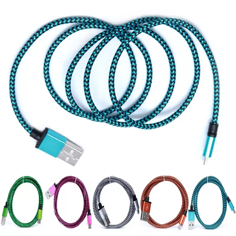 

NEW 1m Micro USB Fast Charging USB Sync Data Mobile Adapter Charger Android Cables