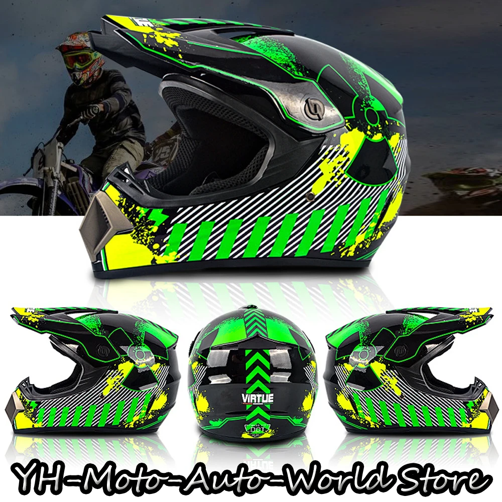 Motorcycle Motobiker Helmet Mountain Race Racing Helmet The knight Adult DH Hats ABS Motorcycle Off Road Downhill Safety Helmets enlarge