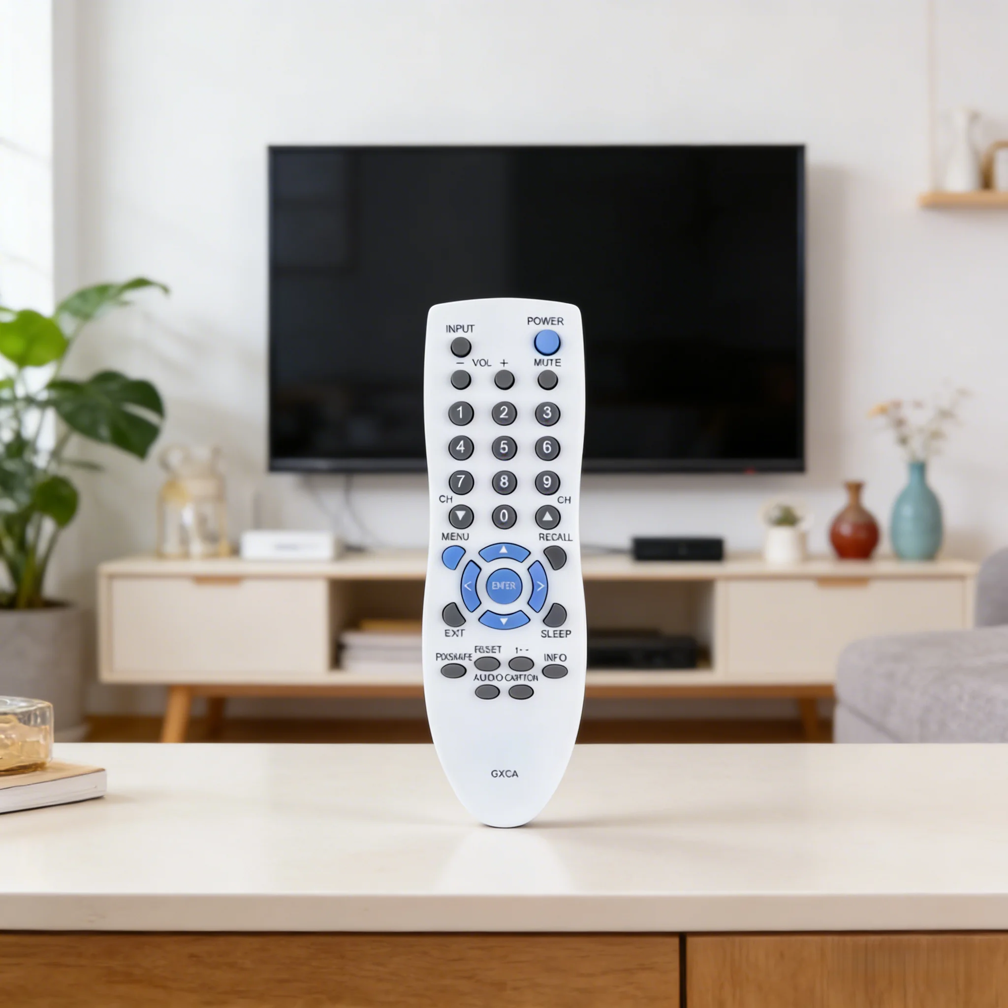 Фото Пульт дистанционного управления GXCA для телевизоров Sanyo HDTV, замена для моделей DP15647, DP15657, 19647, DP32746M, HT27547 - Пульт для электронной техники №1