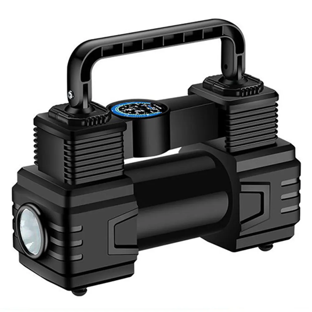 Портативный Электрический Автомобильный Воздушный Насос 12 В С Цифровым Дисплеем