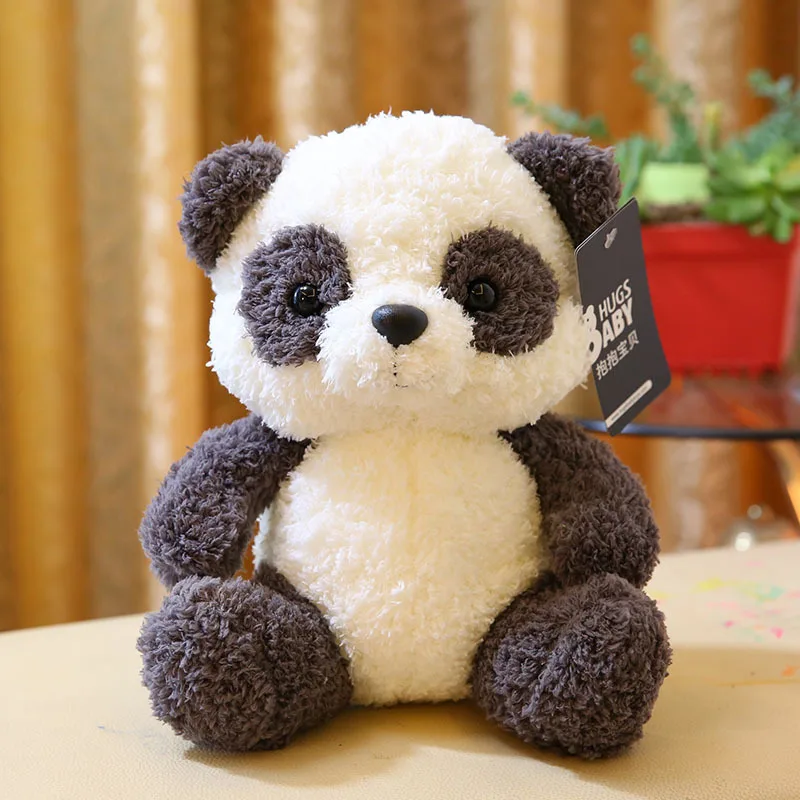

25cm Cute Panda Plush Toys Soft Animal Pig Penguin Mouse Dog Pendant Doll Stuffed Toy for Kids Birthday Gifts Children Toys