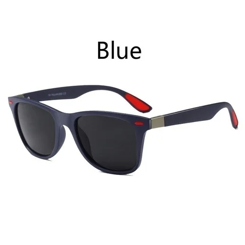 Очки солнцезащитные поляризационные UV400 для мужчин и женщин, брендовые дизайнерские для вождения, винтажные квадратные солнечные очки, 2021