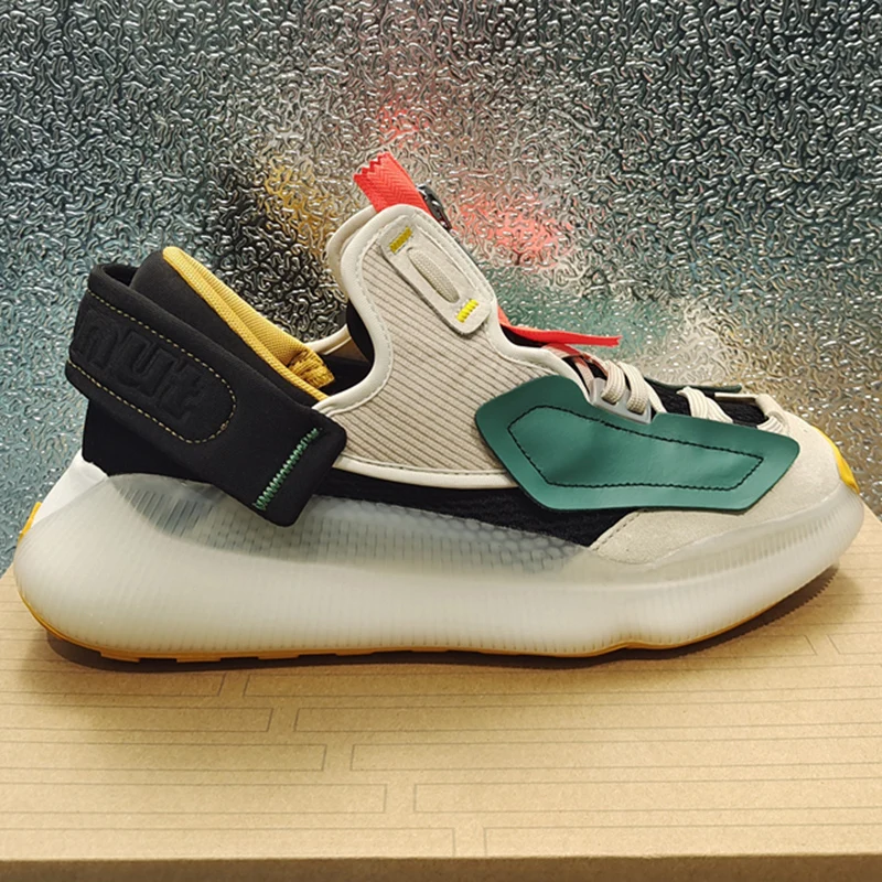 Men Women sport Running Shoes Autumn Winter Leisure Sneakers Shoes comfortable Genuine Leather Mesh Tennies shoes zapatillas