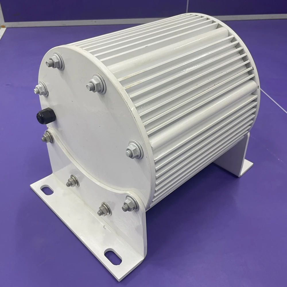 Низкоскоростной генератор с постоянным магнитом 5 кВт 10 48 В 220 380 3-фазный