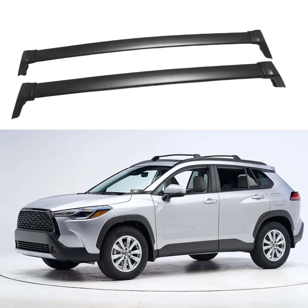

2 шт. поперечины для Toyota Corolla Cross 2022-2025, рейлинги на крышу, багажник, крепление для лыж, каяков, снаряжения для снега