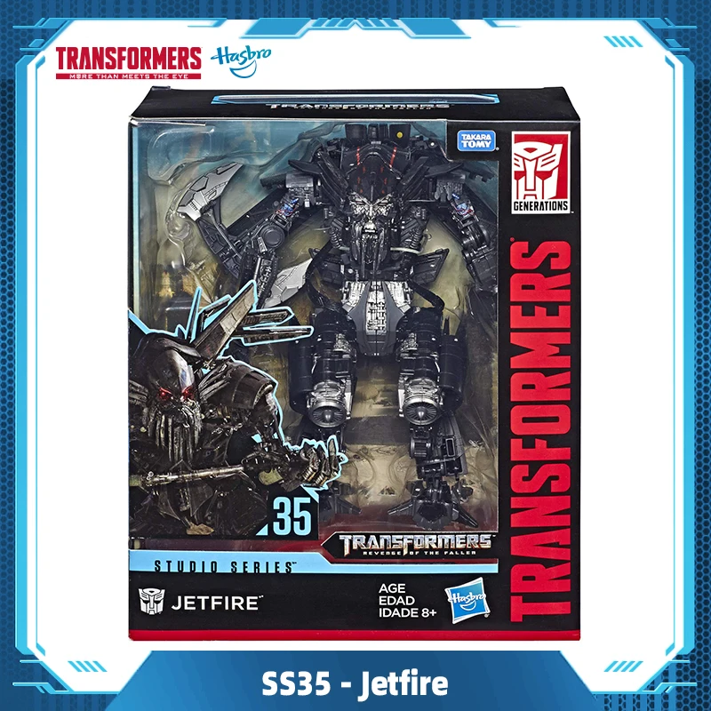 

Hasbro Transformers Studio Series 35 Leader Class Revenge of The Fallen Movie Jetfire Action Figure Toys Gift E3748