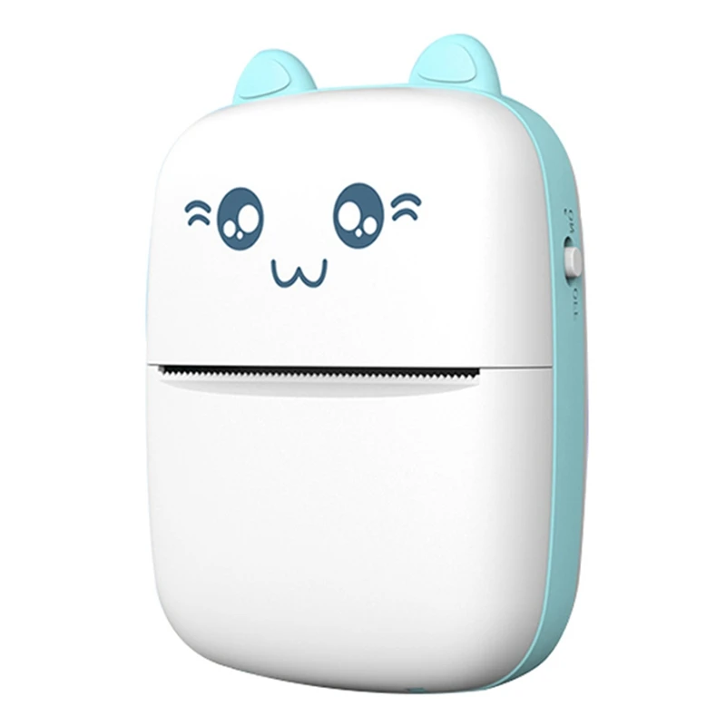 

Миниатюрный ручной термопринтер, Bluetooth, фотопамятка, карманный принтер для учеников с неправильными вопросами