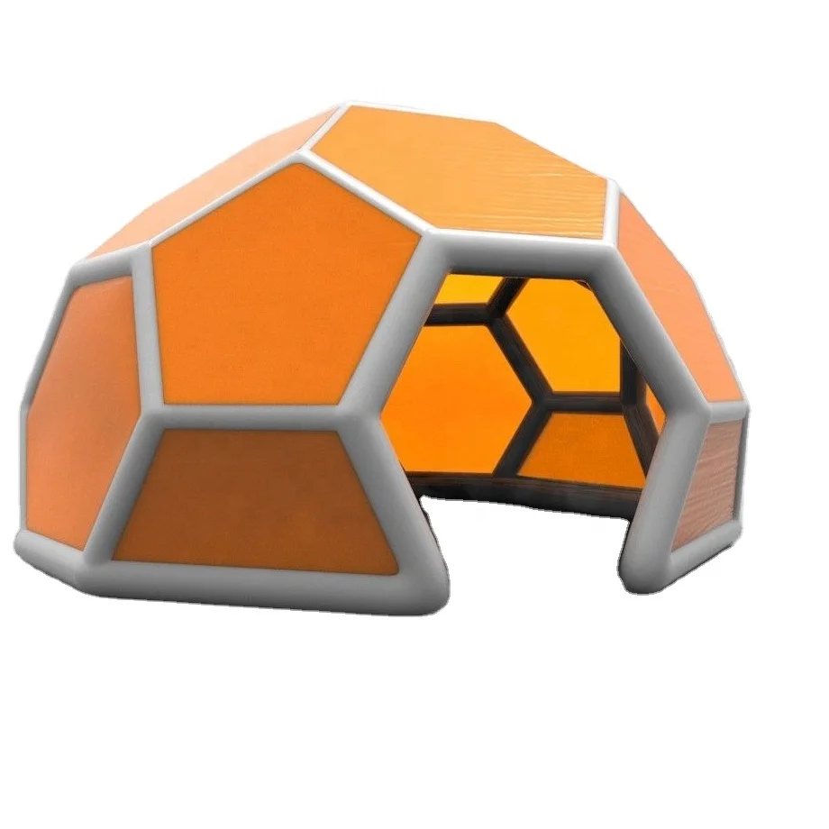 Герметичная уличная надувная палатка для отеля сферическая прозрачная