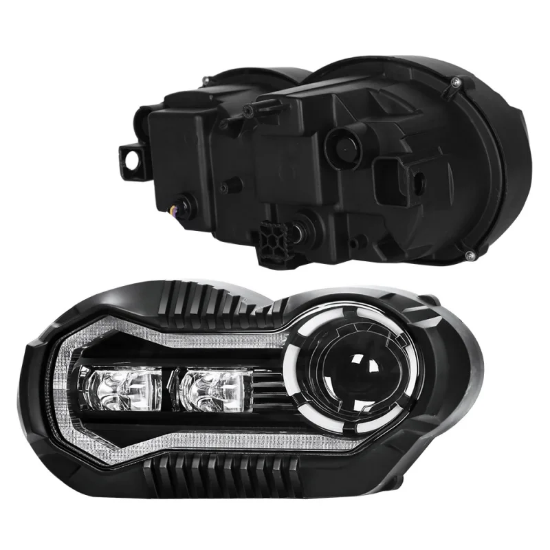 Фото Светодиодная фара E-Mark для мотоцикла с дальним/ближним светом и ДХО для BMW R1200GS 2004-2012 Adventure 2005-2013 №2