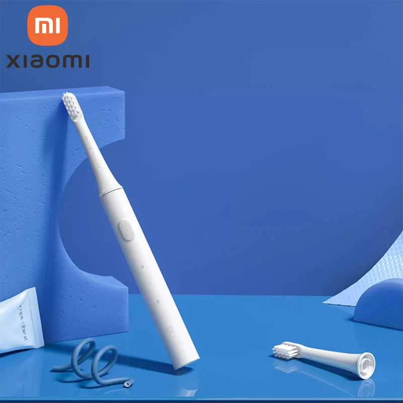 

NEW Orignal Xiaomi Mijia Sonic Electric Toothbrush Mi T100 Tooth Brush Colorful USB Rechargeable IPX7 Waterproof Travle Scoocl