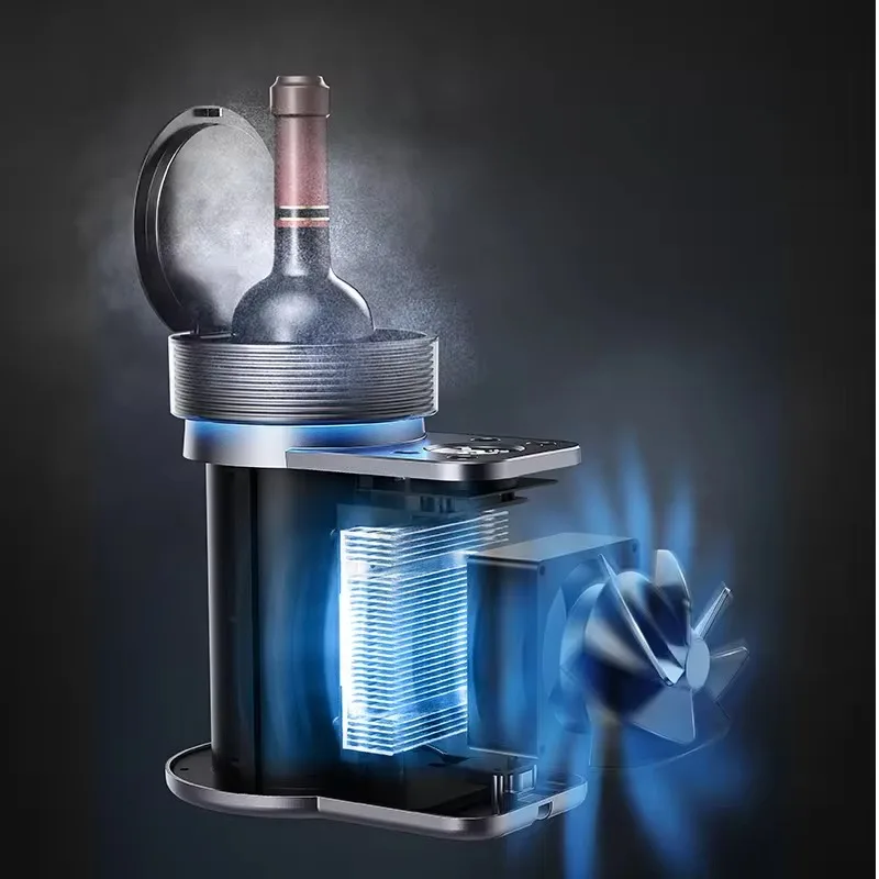 Умная быстрая холодная маленькая цифровая чашка для дома Настольная охлаждающая