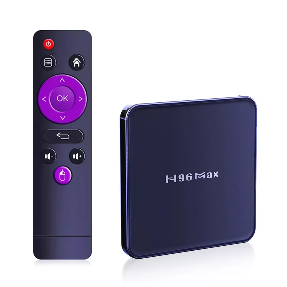

NEW2023 Max V12 TV Set Top Box Media Player 3D Video Formats Android TV Set Top Box Free Internet Searching for Home Entertainme