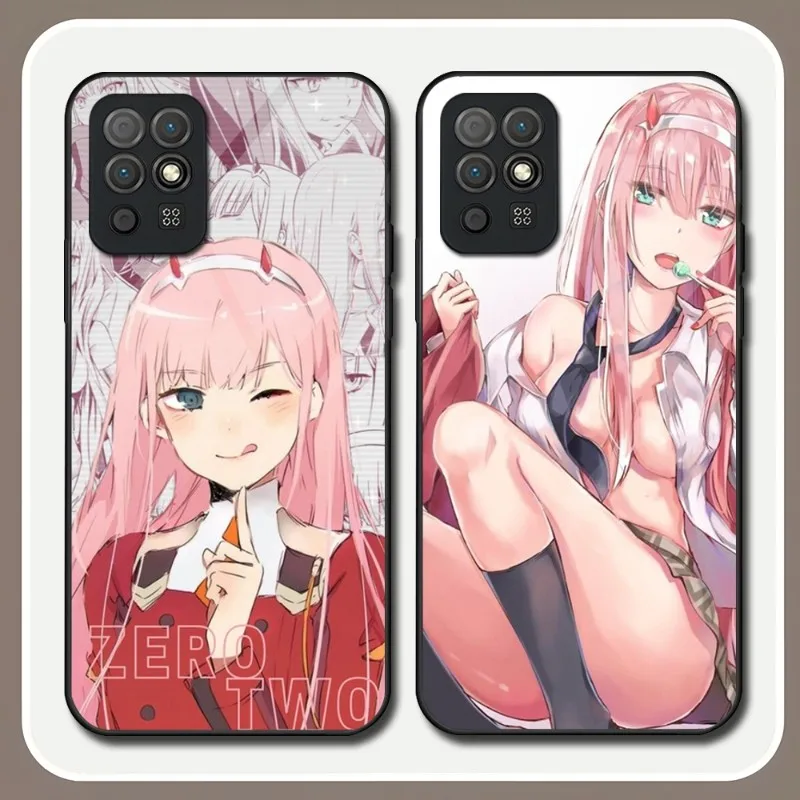 Чехол для телефона Zero Two Darling In The FranXX из аниме, стекло для Huawei P40ProPlus P30 P40 P50 P20 P9 PSmartp Z Pro Plus 2019 2021r