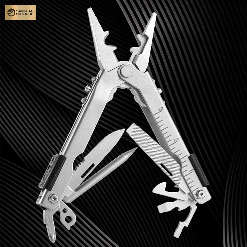 

Multi-tool Outdoor Combination Pliers Folding Knife Survival Hand Tools Needle Nose Pliers Wire Stripper Repair Tool