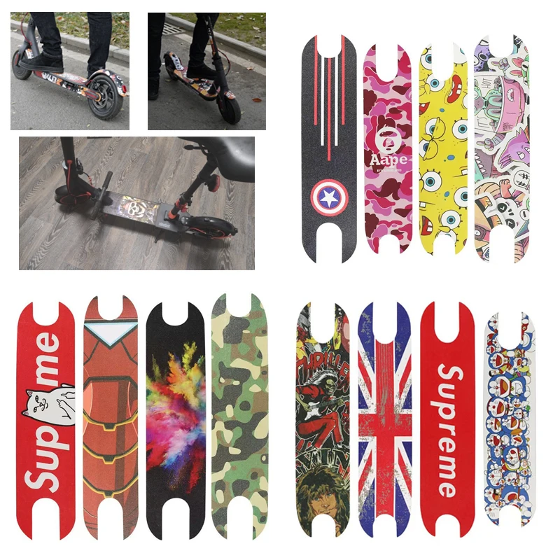 

Electric Scooter Skateboard Accessories Pedal Matte Mat Sticker Waterproof Sunscreen Sandpaper Sticker For Xiaomi Mijia M365
