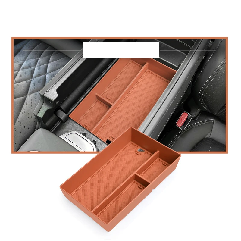 

Для Changan Deepal S07 2024 2023 S7 автомобильный Стайлинг центральной консоли органайзер для хранения ящик в салон для хранения в подлокотнике автомобильные аксессуары