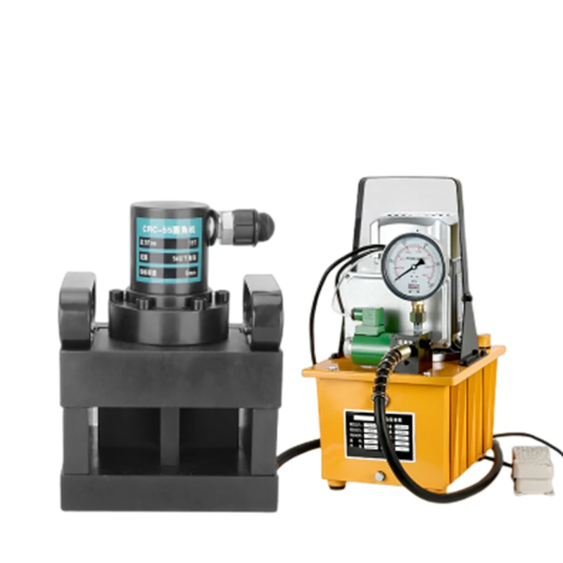 Гидравлический станок для снятия фаски CRC-55 Угловая резка железа обработка