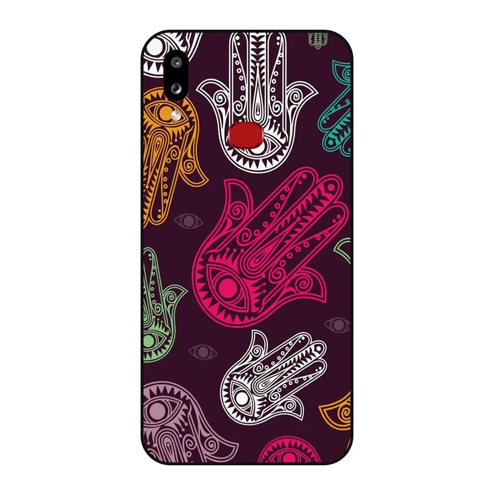 Роскошный черный чехол-бампер с изображением пейзажа для Samsung Galaxy A10s бампер