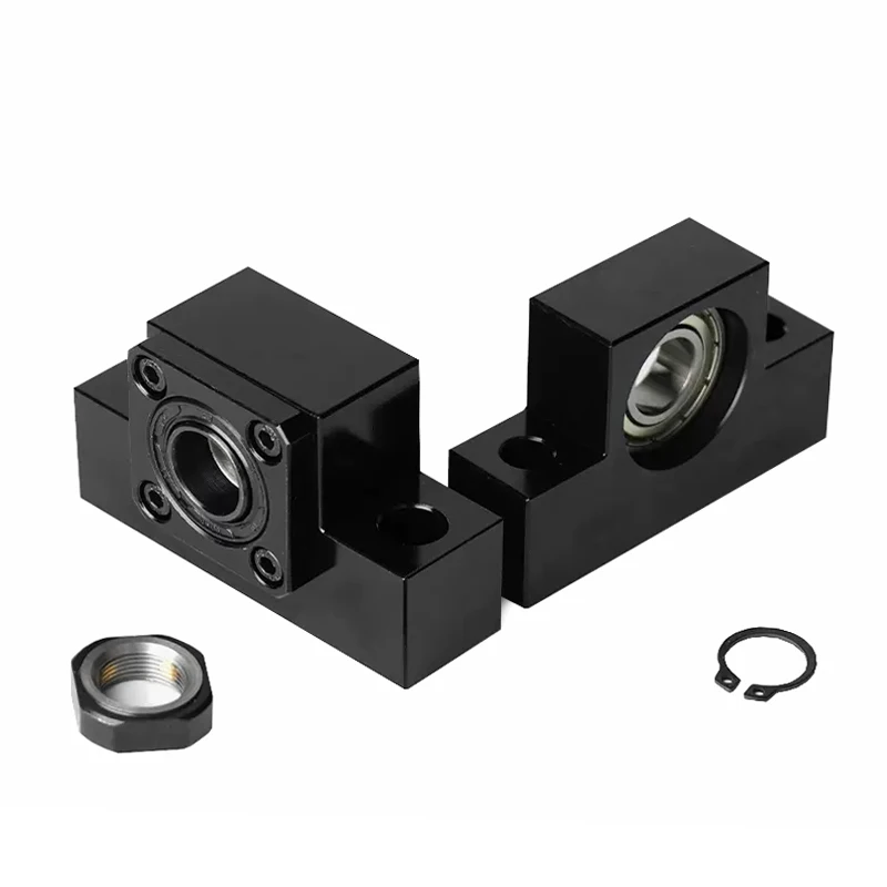 Фото EK10 EF10 EFEK10 шариковый винтовой концевой опорный подшипник фиксированное сиденье для станка с ЧПУ высокоточная прочная стальная конструкция №4