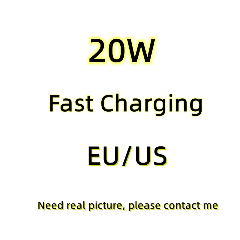 

10pcs/Lot OEM 20W Fast PD Charger USB C Power Adapter For 13 12 With Box Type C 20W Charger Adapter EU US With Retail Box