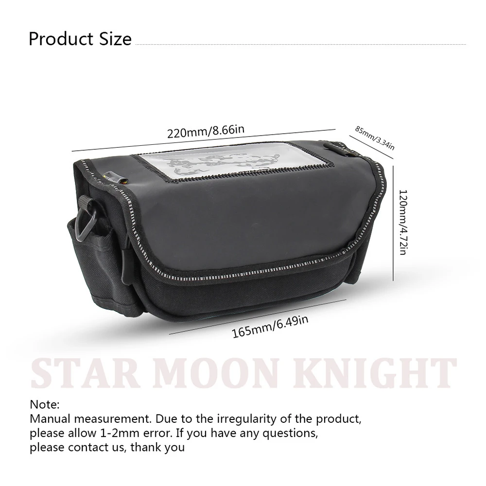 

R1200RT мотоциклетная сумка на руль для BMW R1250 RT K1600GTL R1100 1150RT R850 850 RT передняя сумка для хранения, держатель для телефона, карман