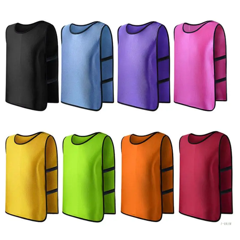 

M5TC Team Football Soccer Training Adults Pinnies Jerseys Scrimmage Vest