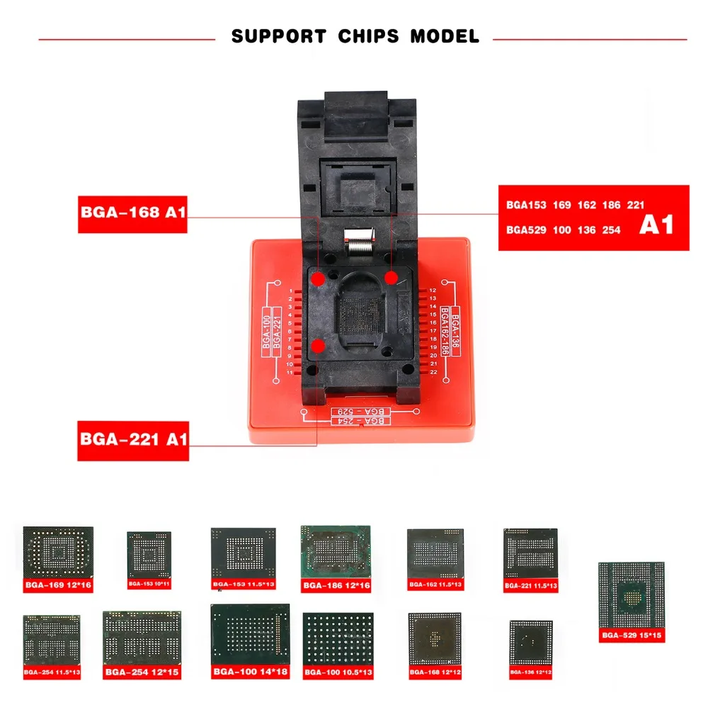 Gsmjustoncct E-MATE V2 emate box  emate 13 в 1  emate v2 version Emate box pro, простое обновление розетки 13 в 1, поддержка BGA100 (art.: 3920bb8dc2d2e) - 3920bb8dc2d2e
