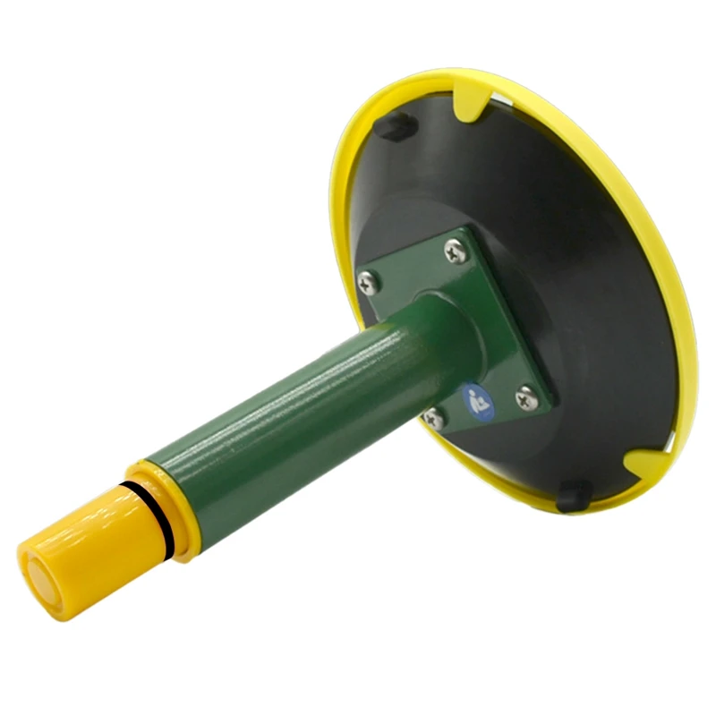 

1 Pack 6 Inch Vertical Vacuum Suction Cup With Metal Handle,Heavy Duty Vertical Hand-Held Cups Metal For Flat To Curved Surfaces