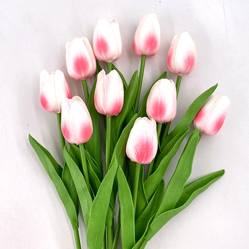 

1/5/10pcs Artificial Tulip Flowers Mini Tulip Flowers Fakes Flowers Real Touch PU Flowers Wedding Banquet Bridal Home Decor