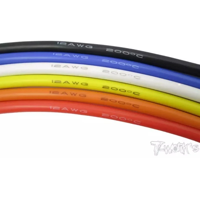 

Оригинальная деталь для радиоуправляемой модели T works 14, силиконовые провода 2M Professional