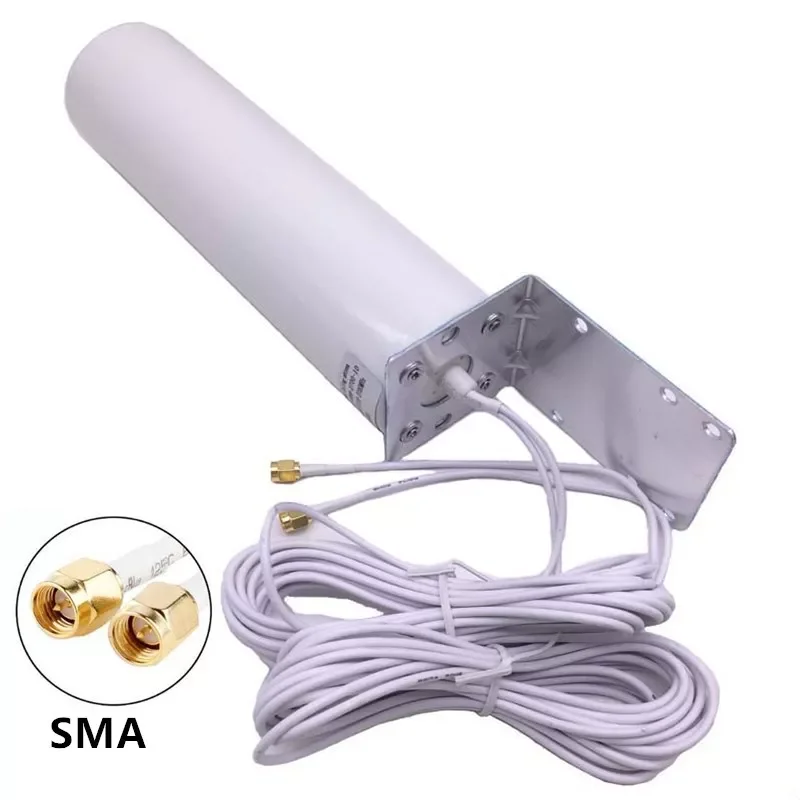 New Antenna Dual 10 Meters Cable 3G 4G LTE Router Modem Aerial External Antenna Dual SMA TS9 CRC9 Connector