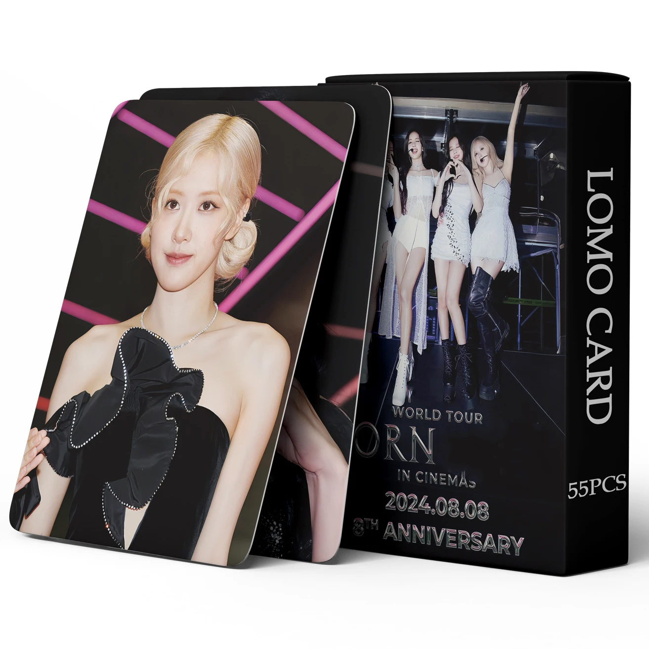 55 шт. Kpop Idol новый альбом APT MANTRA НОВЫЙ ЖЕНСКИЙ MOONLIT FLOOR ROSES LALISA Ломо-карта