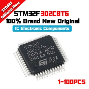 STM32F302C8T6 STM32F302C8 STM32F302 STM32F STM32 STM IC MCU LQFP-48 Chipset