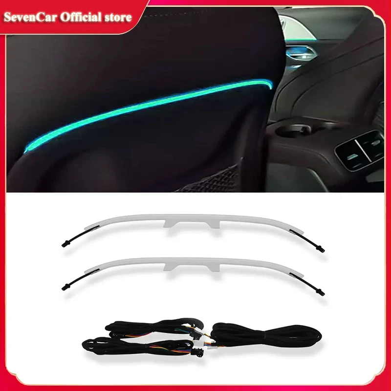 

64 Colours Seat back light For Mercedes Benz 2020 GLE350 W167 GLS450 AMG GLE53 Interior Decorate Ambient Light Modification Kit